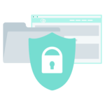 Illustration Webdesign Sicherheit Schutz vor Hacker